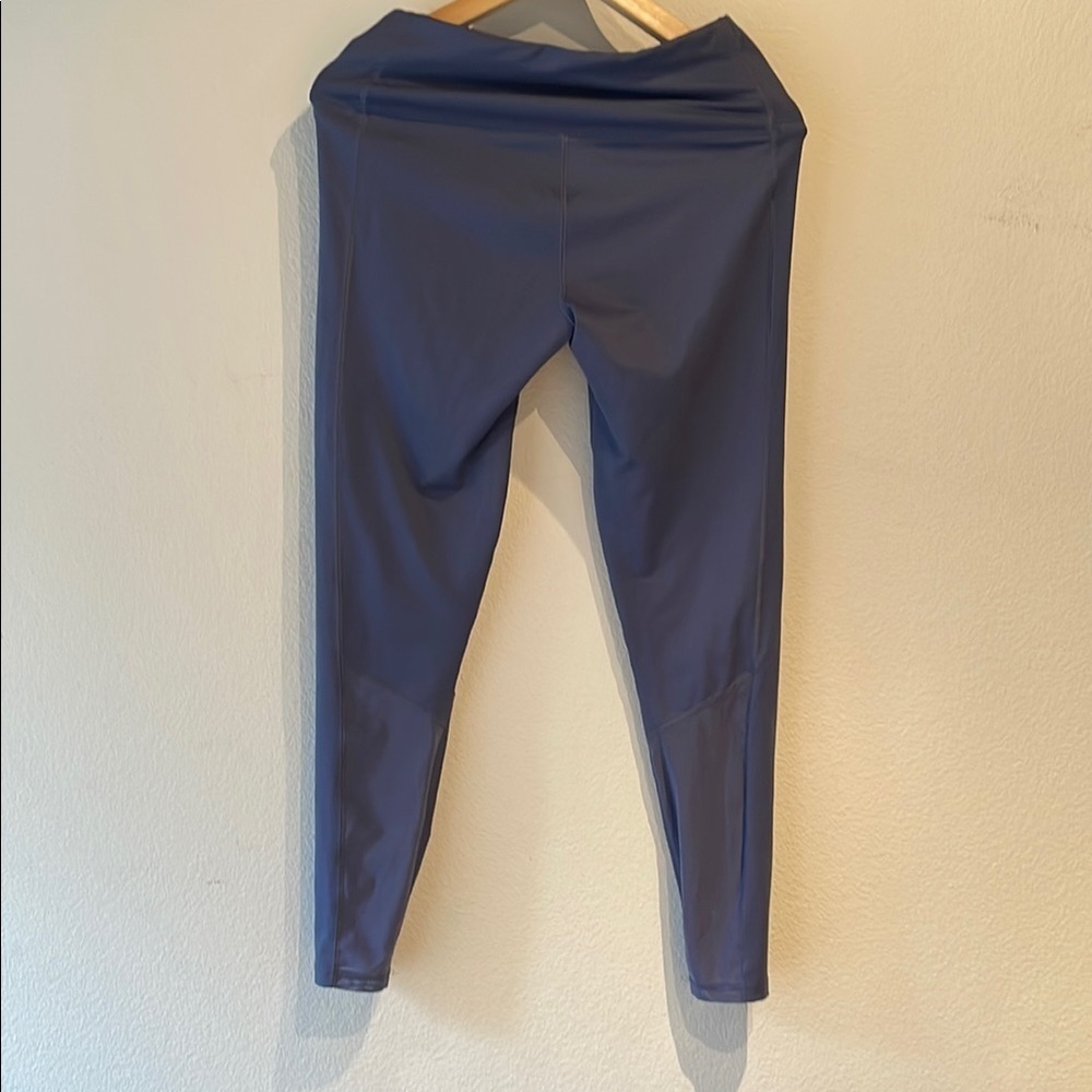 Puma Moto Mesh Leggings, Slate Blue Size L - Picture 6 of 13